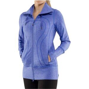 Lululemon Stride Jacket- Full Zip Athletic Hooded Jacket- Size 4